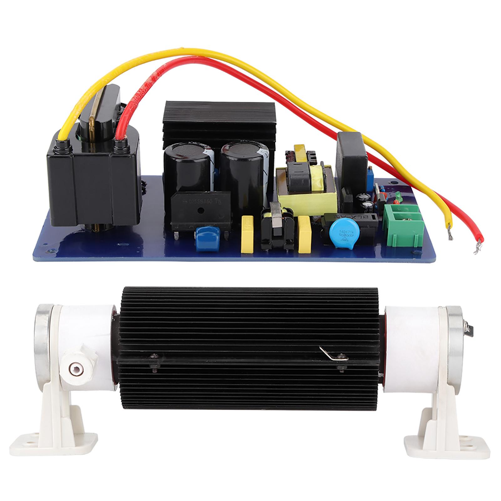 

10g/h Water Cooling Ceramic Ozone Generator Ceramic Tube Adjustable Power Supply Kit