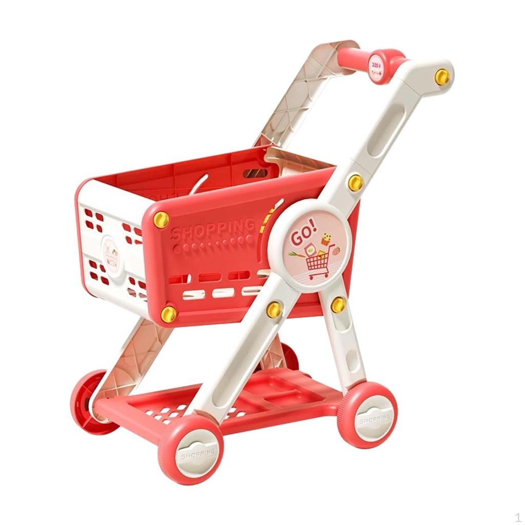 Children's Shopping Cart Role Play Educational Toys for Kids Party Favors