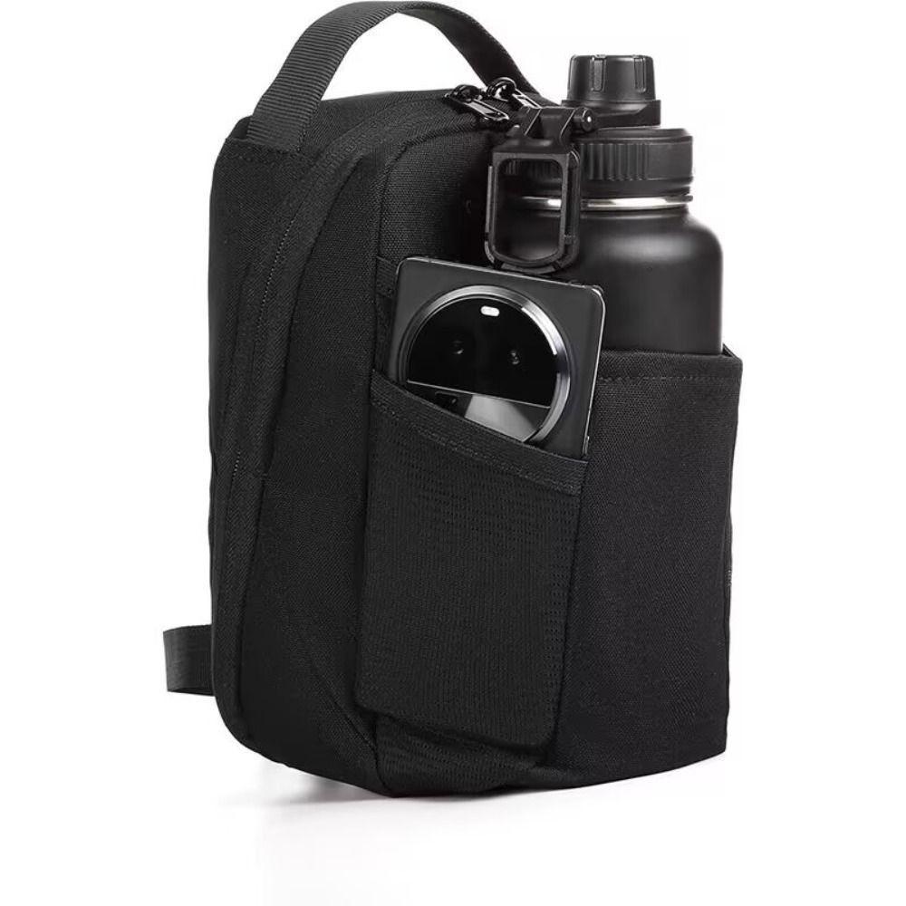 Adjustable Water Bottle Sling Bag Large Capacity Crossbody Sports Bag Gym Bottle Bag  Travel