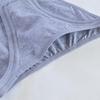 Mutandine sexy a mezza anca per le donne in puro cotone traspirante semplice vita bassa slip ragazze bikini sottile cinghia biancheria intima da donna
