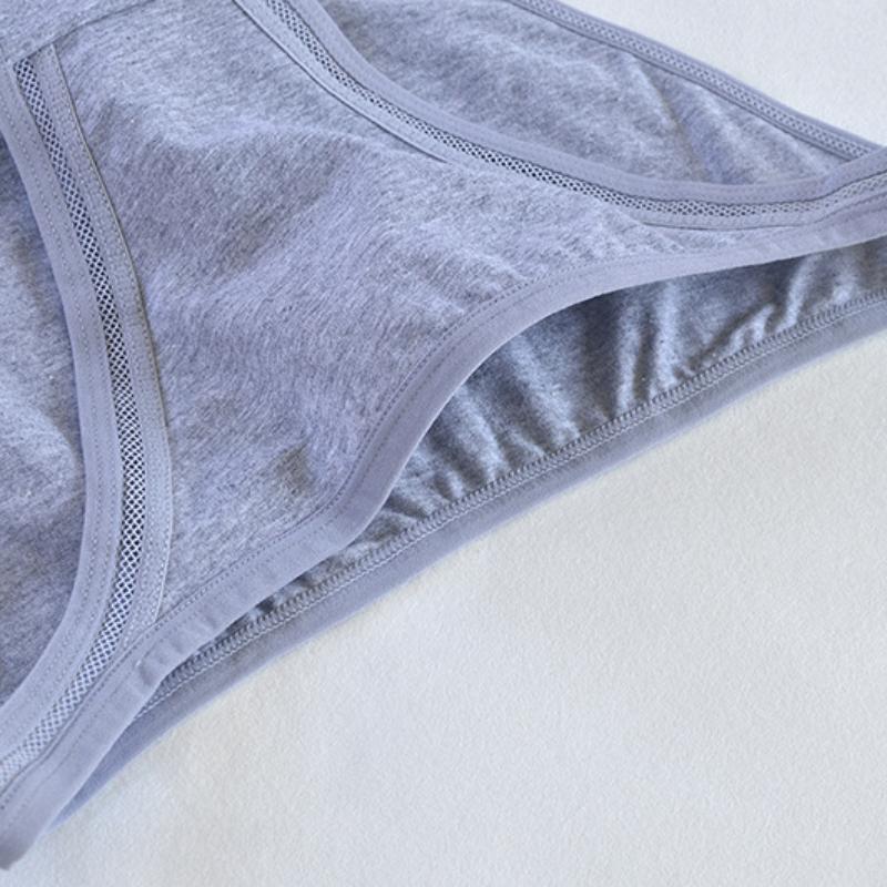 Mutandine sexy a mezza anca per le donne in puro cotone traspirante semplice vita bassa slip ragazze bikini sottile cinghia biancheria intima da donna