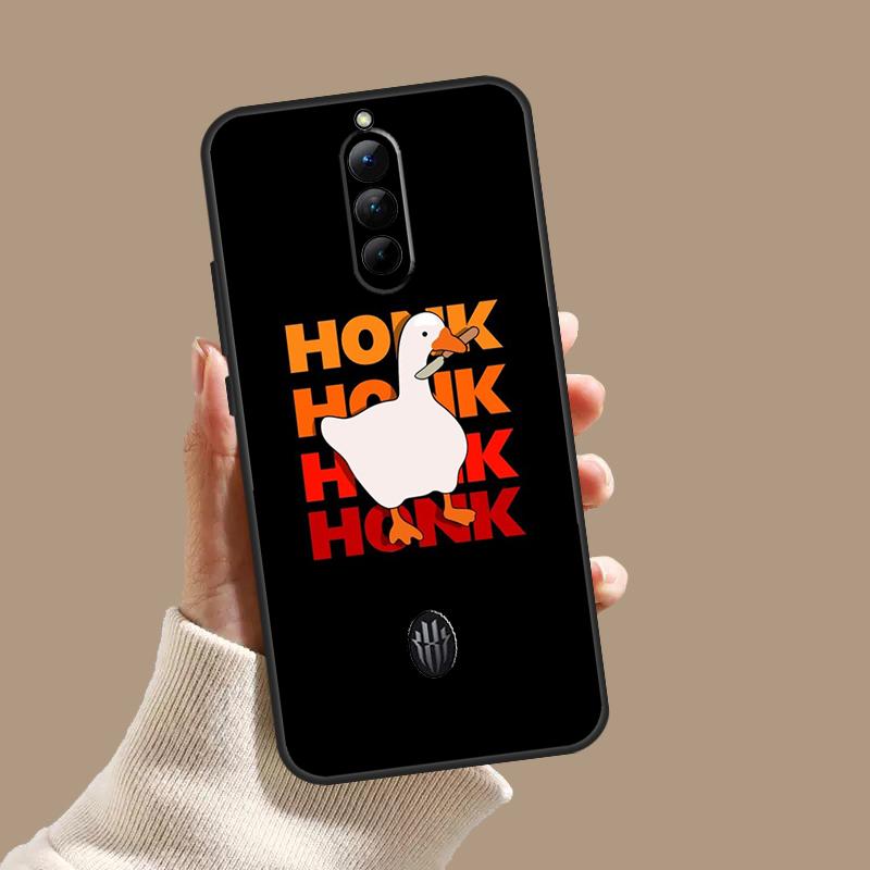 Cartoon Funny Goose Case For ZTE Nubia Red Magic 11 9S 8S 8 9 10 10S Pro Plus 6 7 6S 7S Pro 5G 6R 10 Air Cover