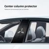 Pegatinas para Coche Decoración Cubierta Pilar B Columna Central Calcomanías PET Accesorio para Coche Para Mitsubishi Eclipse Lancer Outlander ASX Colt
