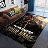 Name Custom Tomb Raider Carpet Rug for Living Room Bedroom Home Sofa Decoration,Kids play Non-slip Floor Mat