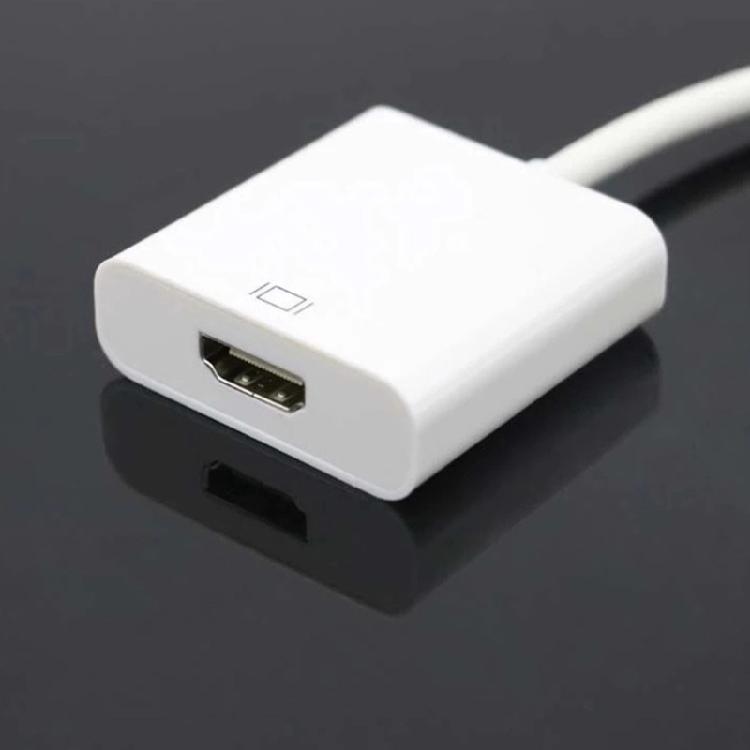 Mini  To HDTV Single Link Adapter  Computer To HDTV Screen Converters 1080P Male To Female Cable