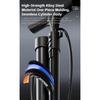 WEST BIKING Bicycle Pump 160PSI High Pressure Floor Pump Fast Inflation Blast Pump With Pressure Gauge MTB Road Bike Accessories