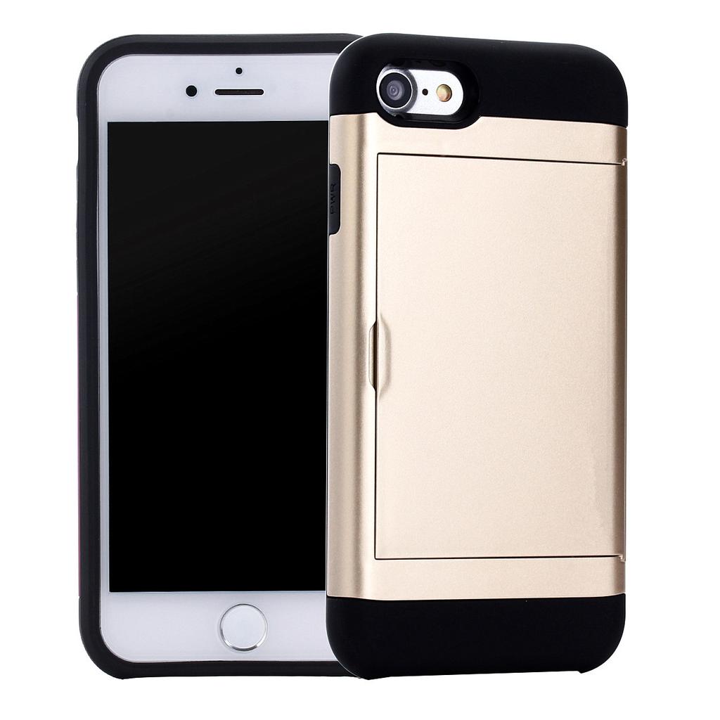 Použitelné pro pouzdro na mobilní telefon IPhoneSE3 Apple 8 Dvoudílný posuvný kryt Karta 7plus Ochranné pouzdro se slotem na kartu proti pádu XS