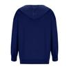 Cardigan con zip casual alla moda da donna con cappuccio e felpa colorata