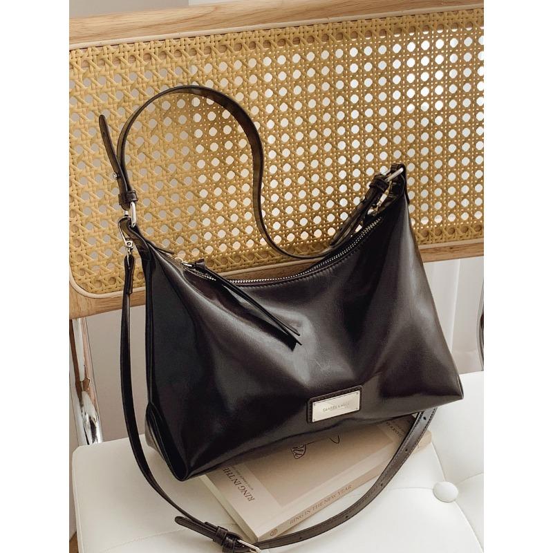 Yuezi niche bag women's new retro underarm dumpling bag fashionable versatile single shoulder messenger tote bag