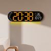 New Wall Clock Multi Function Clock Living Room Watch Large Screen Digital Double Alarm Clock Countdown
