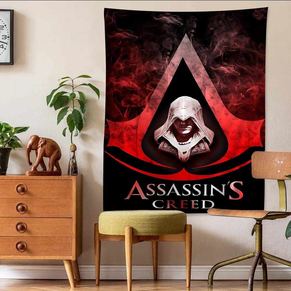 AAssassins CCreedes Cartoon Tapestry Wall Hanging Decoration Household Home Decor