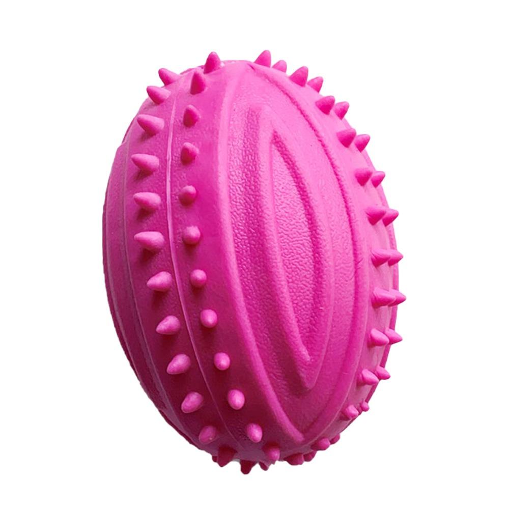 Rugby Shaped Dog Rugby Toy Tpr Dog Molar Toy Puppy Training Dog Chew Toy Small Medium Large Dogs