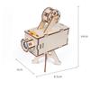 1/3/5/10 PCS Wooden DIY Projector Science Experiment Kit for Children - Educational Physics Model Toy Ideal Birthday Gift