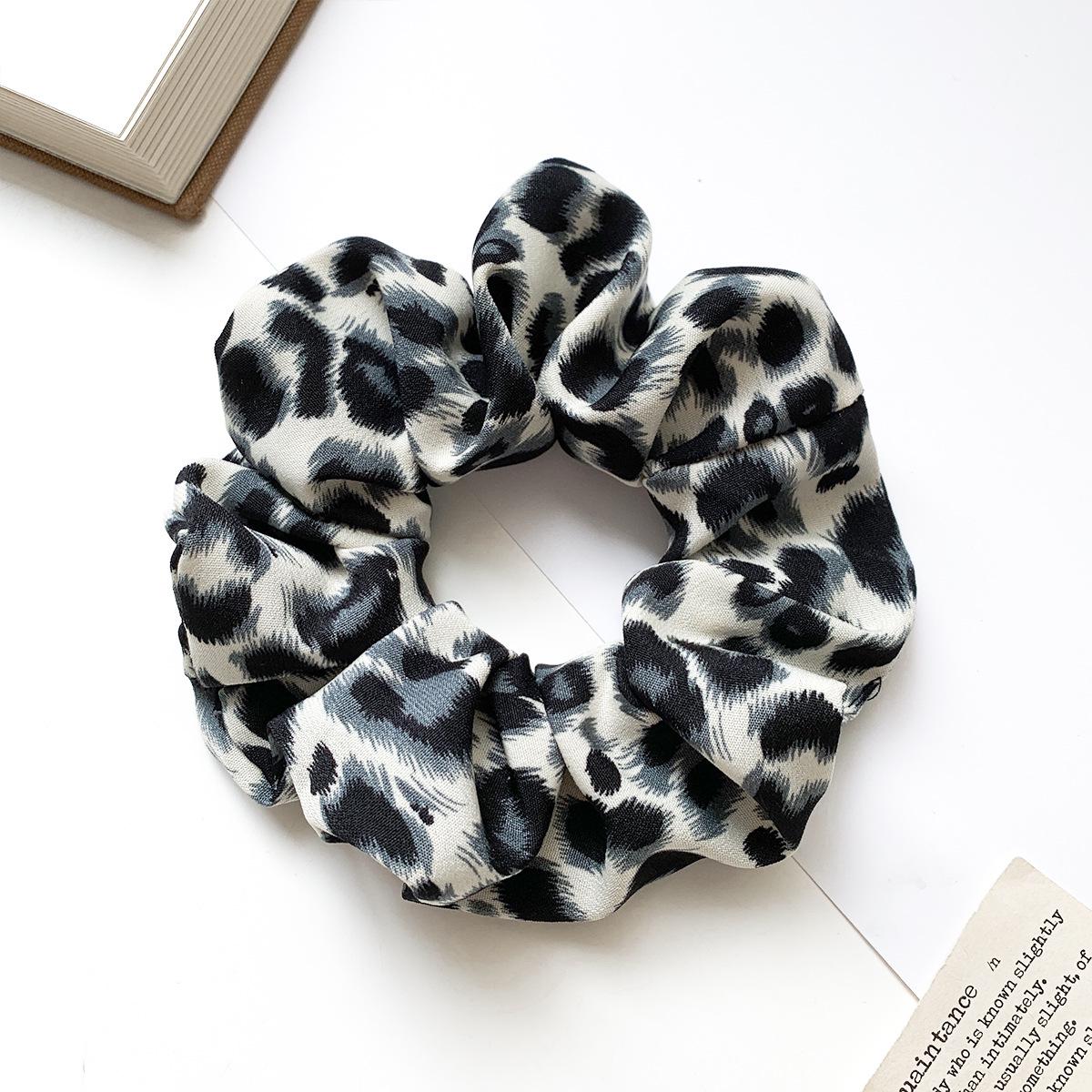 RUDAN корейский леопардовый принт большой бант для волос для женщин