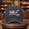 pc Dont Be Afraid of the Electrician Printed Baseball Cap Casual Snapback Hat Fashionable Cap Adjustable Outdoor Leisure Ha