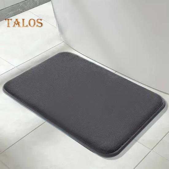 Bathroom Floor Mat Quick Absorbent Quick-Drying Anti-Slip Bottom Foot-drying Entry Rug Easy To Clean Multipurpose Bath Shower Sink Kitchen Carpet