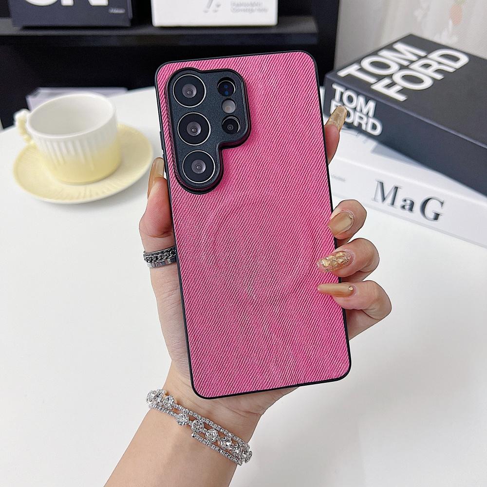 For Magsafe Cowboy Leather Texture Phone Case For Samsung S26 S25 FE A57 A37 A56 A36 A26 Ultra Plus Full Bumper Magnetic Cover