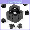Premium Educational Puzzle Cube For Kids And Adults Smooth Rotating Black And White Design