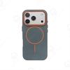 For  Premium Leather Magnetic Case for For Iphone 17 Air 16 14 1 13 16 Pro Max Alloy Len Shockproof Skin Texture Scrub Cover