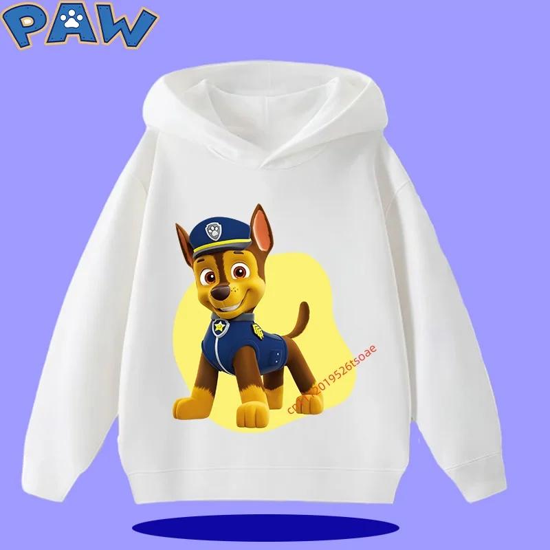 PAW Patrol Kids Hooded Sweatshirt 2026 New Style Boys Sport Shirt Girls Casual Shirt Sweatshirt Cartoon Print 100