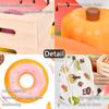 Children Wooden Kitchen Dessert Making Toys Pretend Play Montessori Fruits Vegetables Seafood Simulation Food Set Toys for Girls