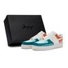 Air Force 1 Low Top Skateboard Shoes Men's Blue White Orange CW2288-111(Team80-S-BOX)