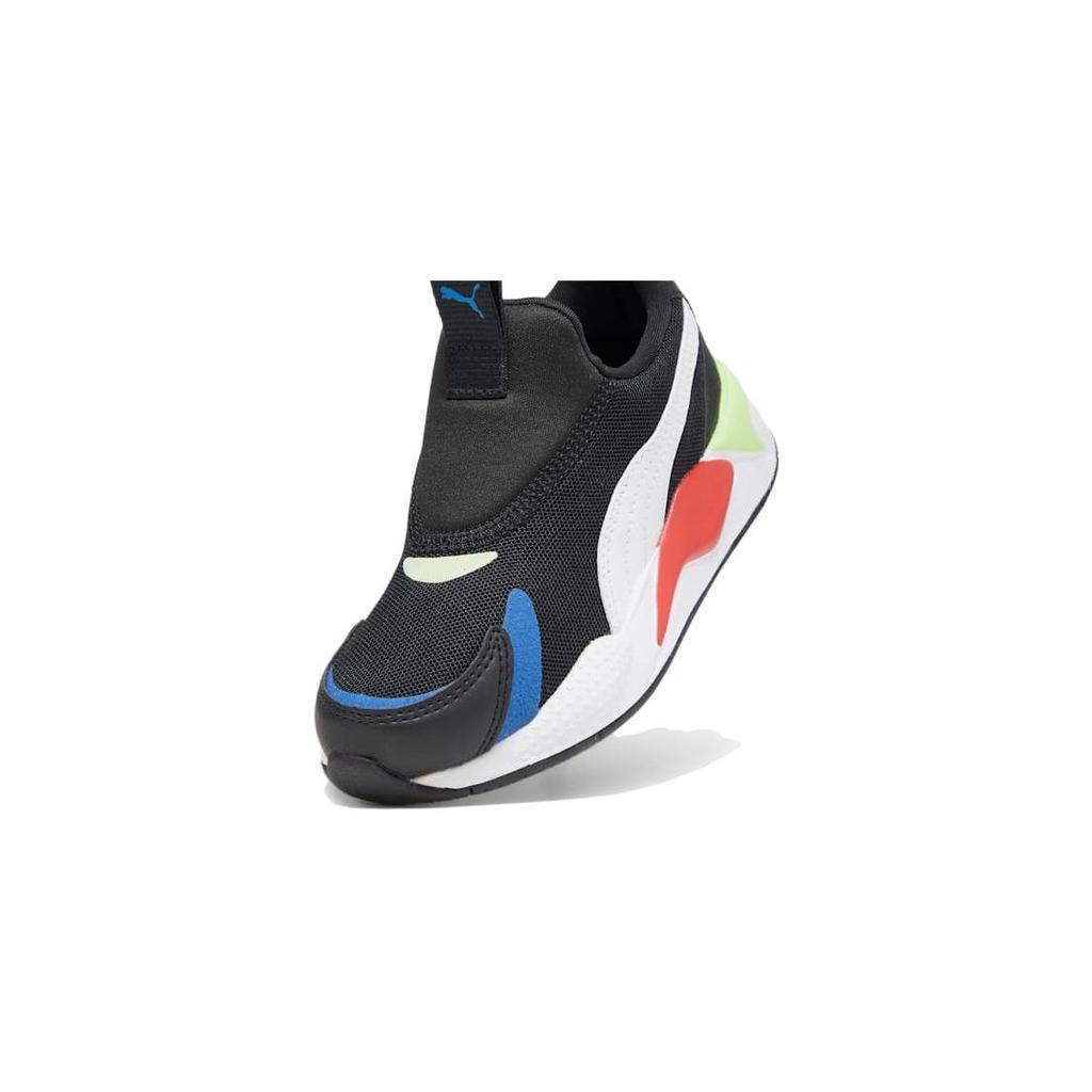 Puma Rs-X Comfortable Versatile Mid-Top Kids Casual Shoes Kids Sneakers Black Red 309676-10