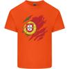 Torn Portugal Flag Portuguese Day Football Unisexs Light Cotton TShirt