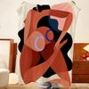 Artist S-Soren S-Selleslagh Throw Flannel Throw Blanket, Lightweight Cozy, Durable Washable Cute Cool