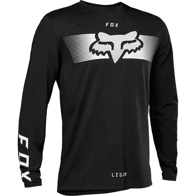 Mens Long Sleeve Mountain Bike Jersey Cycling Shirt Quick Dry Outdoor Trail Riding Apparel
