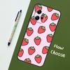Strawberry Case For Xiaomi Redmi Note 13 10 11 12 14 15 Pro Plus Cover For Redmi 15C 15 14C 10C 12C 13C