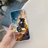 PP44 Motorcycle Racing Soft Shell Transparent Phone Case for Samsung Galaxy A04 A04S A14 A23 A34 A54 M23 M33 M52 M53