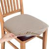 Silver Fox Velvet Elastic Chair Cushion Cover – Skin-Friendly Snap-Buckle Design for Restaurants and Clubhouses