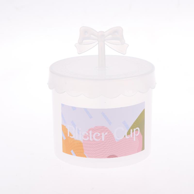 

Facial Cleanser Foamer Durable Portable Cup Shower Gels Bubbling Bottle Bathroom Foaming Milk Bubble Producing білий