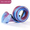 Colorful Pole Sock Braided Mesh Protector Telescopic Spinning Rod Sleeve  Fishing Rod Accessories