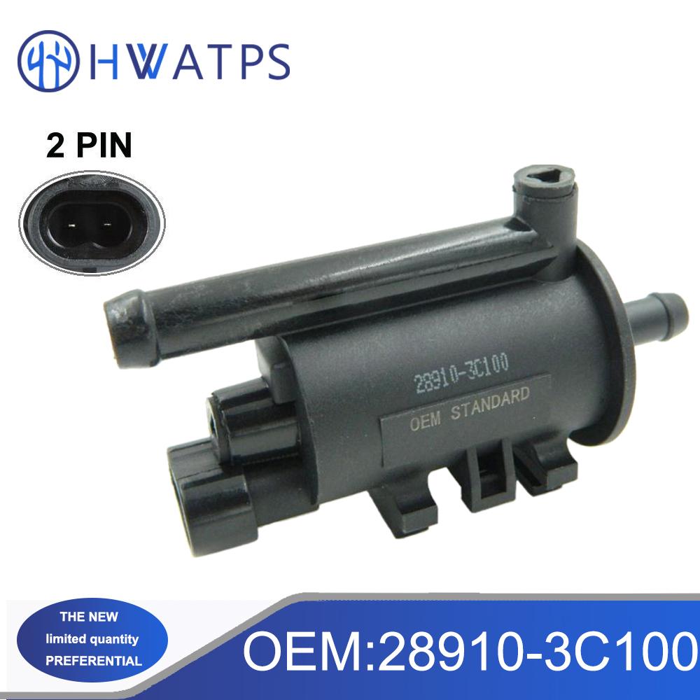 28910-3C100 Elettrovalvola di Purga del Contenitore Vapori Adatta per Kia Sorento Sedona Optima Hyundai Sonata Azera 289103C100 AS-D269 2M1283