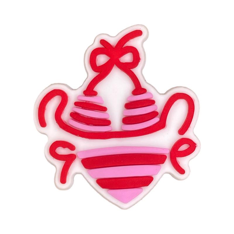 Pink Fresh Shoe Charms & Decorative Buckles DIY Accessories