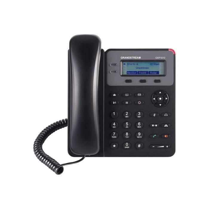 Grandstream GXP1610 Téléphone VoIP SIP 2 lignes