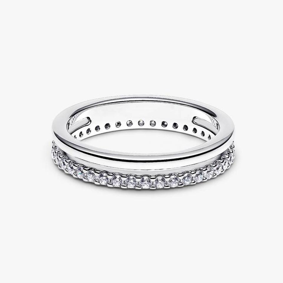 2026 Nuovo Anello in Argento 925 Cuore Colorato Chakra Pianta Ape Specimen Fortuna Arco Corona Fiore Cocktail Gioiello Fascino Fai da Te Raffinato
