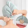 Vrouwen Lang Haar Snel Drogende Haar Handdoek Zachte Microvezel Handdoeken Douche Kap Handdoek Bad Hoeden voor Vrouwen Droog Haar Kap Dame Tulband Hoofd