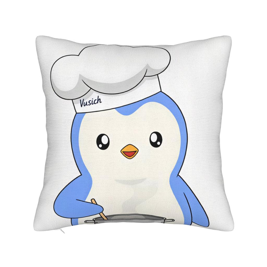 PPudgy Penguin Pillowcases  Morden Pillow Case For Living Room Bed Chair Comfy Pillow Cover