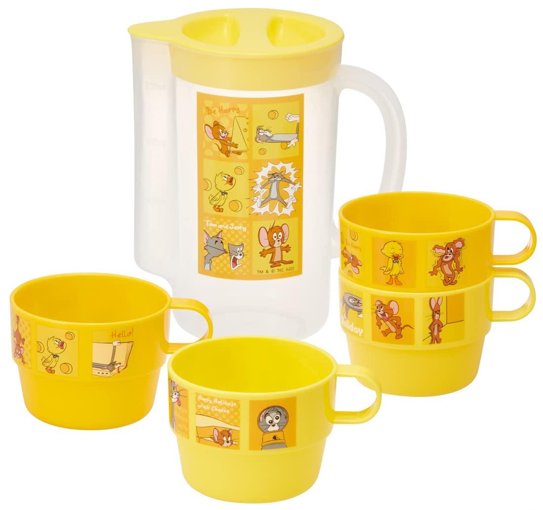 

Skater Stacking Cup Set of 4 with Case Cold Water Bottle Tom Jerry Happy Made in Japan & KS32S-A