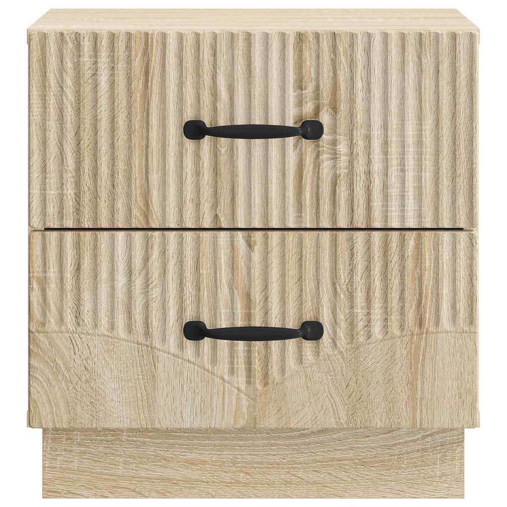 Nightstand Sonoma Oak 43 X 34.5 X 44.5 Cm Particleboard