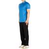 J.LINDEBERG Logo Print Slim Fit Short Sleeve Polo Shirt Men Polo Shirts Blue GMJT07645-O478