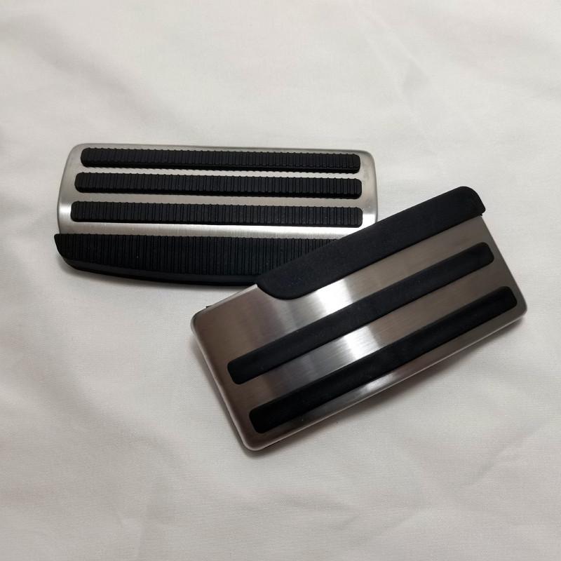 For Nissan Frontier 2025 Stainless Steel Car AT Gas Fuel Brake Pedal Auto Accelerator Pedal Anti-Slip Cover 2024