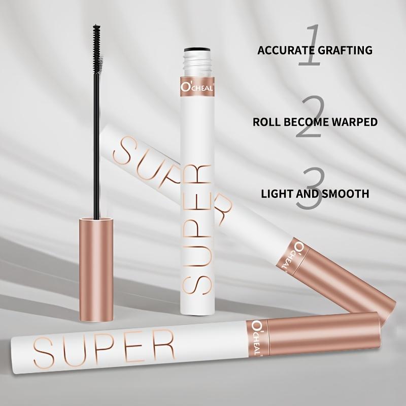 Super Long-Lasting Curl Mascara, Waterproof & Sweatproof,  Protects Fragile Lashes, Lasts Up To 12 Hours Without Smudging,  Instantly Enhances Eyes