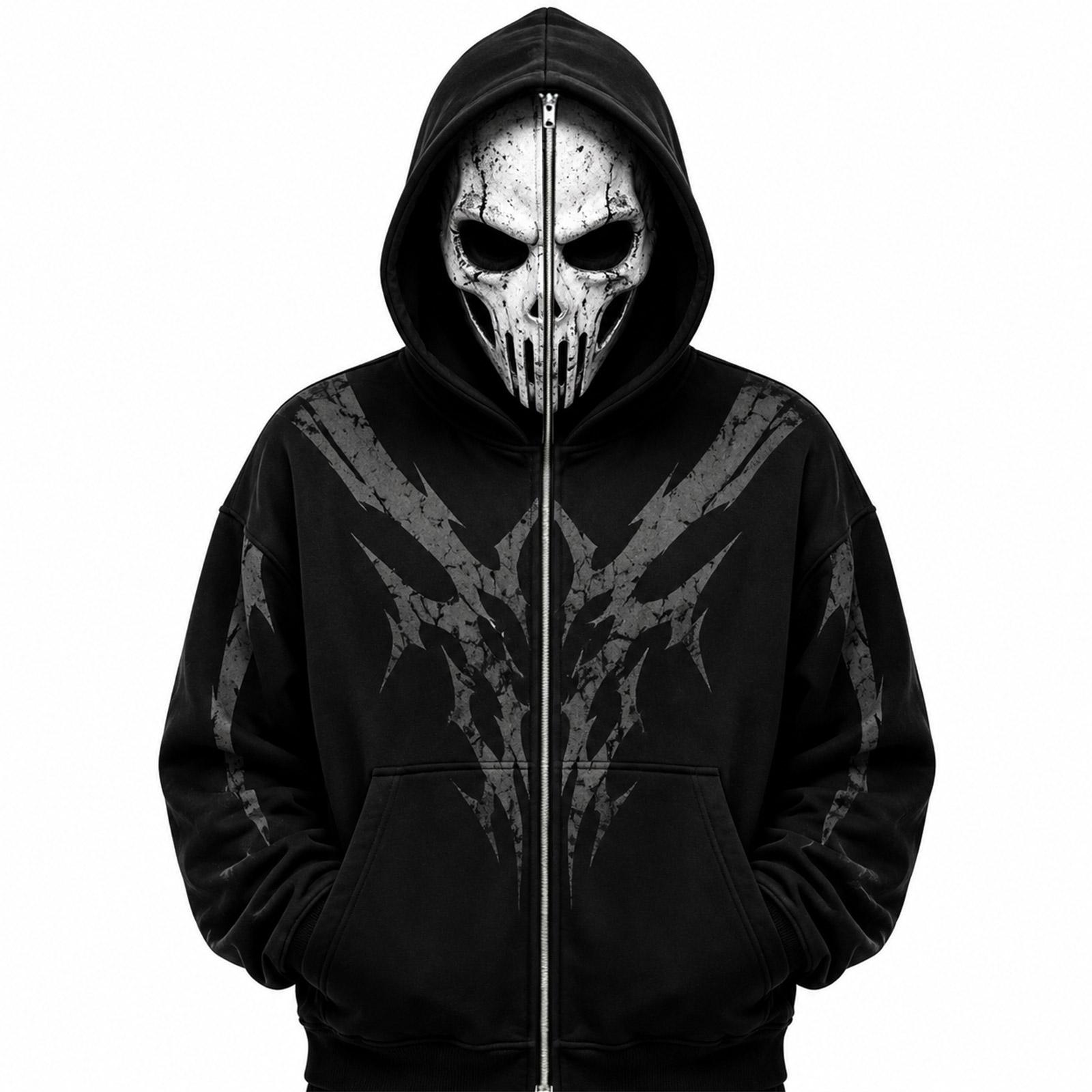 Unisex Halloweena džemperis ar garām piedurknēm