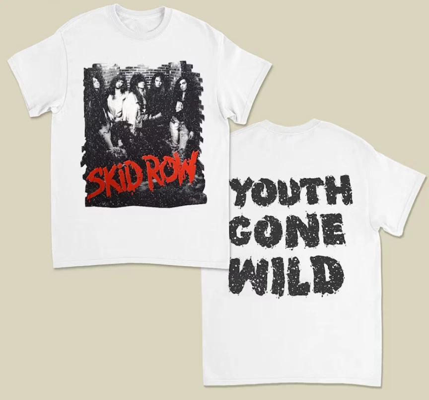 Vintage Skid Row Metal Rock Concert Tour 1989 Shirt M