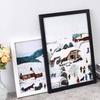 Simple Flat Wooden Outline Poster Frame Childrens Picture Frame Puzzle Mounting