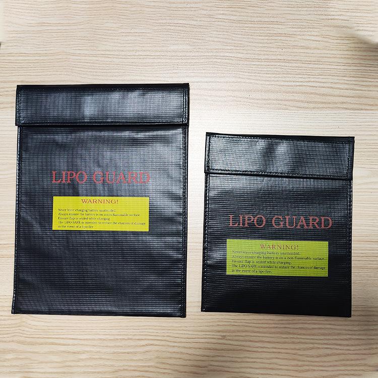 Fireproof & Flame-Retardant Lithium Battery Safety Bag - Explosion-Proof, Three-Dimensional Fiberglass Storage